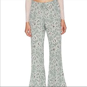 For Love and Lemons Floral Pants